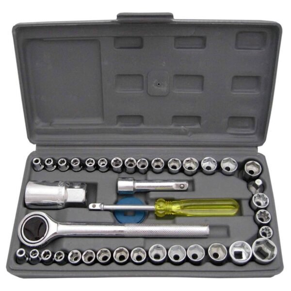 71cJ6KeT9BL._SL1500_78ede9d0-9c49-4ab8-ab04-2b71731ddf7c.jpg Socket Combination Toolkit (40 pcs)
