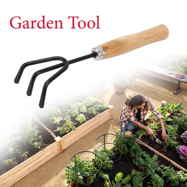 Hand Cultivator (Steel, Black)
