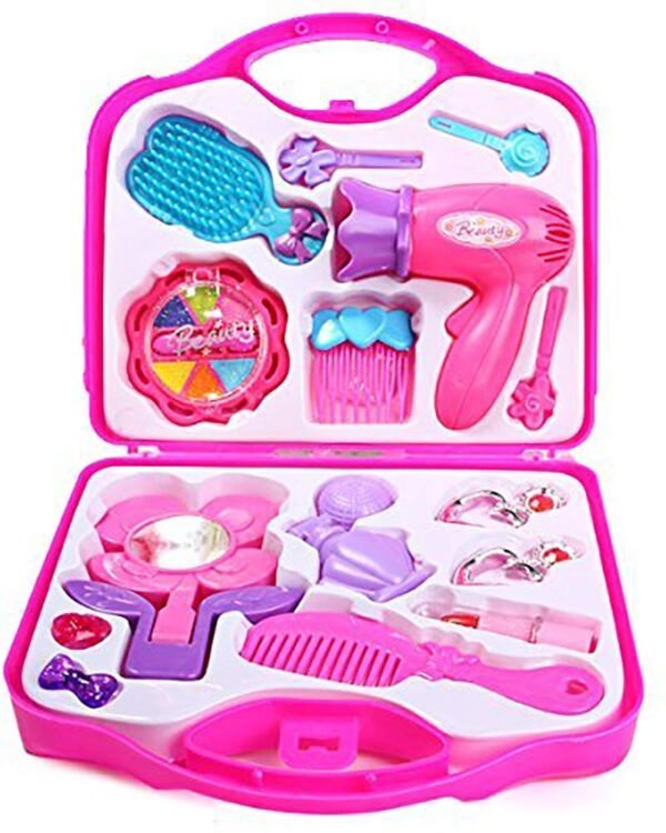 71uIli-uQGL._SL1375.jpg Beauty Make up Set for Kids Girls with Fold-able Suitcase (Multicolour)
