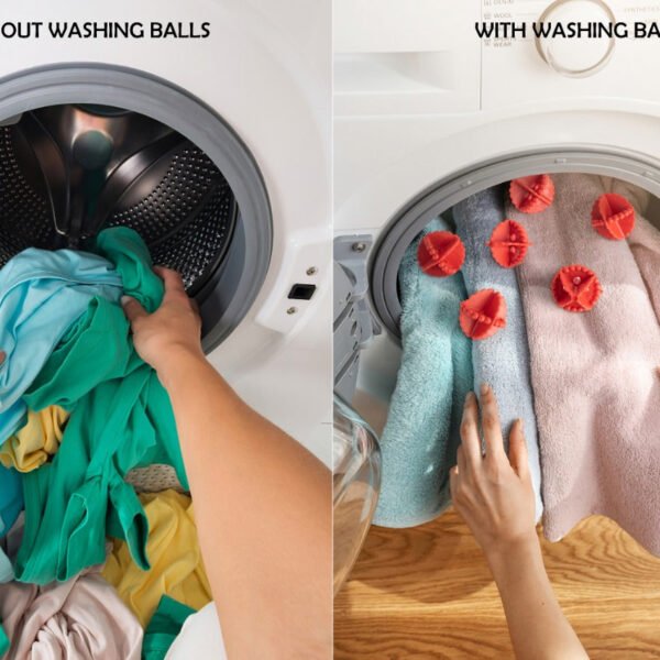 Laundry Washing Ball, Wash Without Detergent (6pcs)