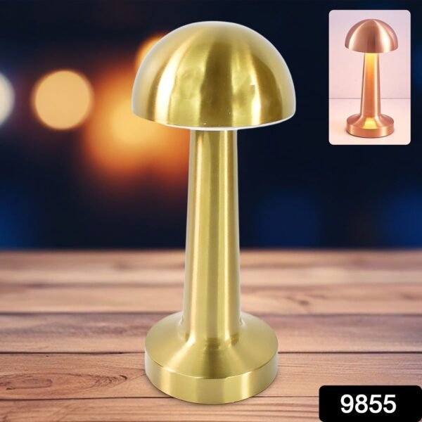 LED Lamp with Touch Control | Decorative Desk Lamp, Portable Metal LED Table Lamp