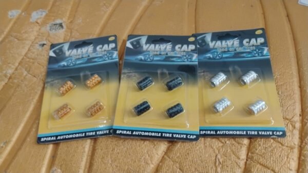 Tire Valve Stem Caps Fit 4pcs Silver