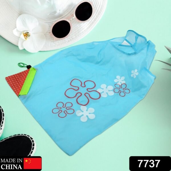 Reusable Grocery Bags - Reusable Bags With Handles (1 Pc / Mix Color)