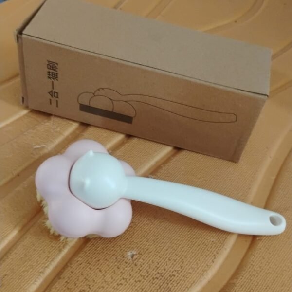 7315a91b-cf5e-49d8-9b11-c498b59a9a5d.jpg Soft Bristle Bath Brush with Long Handle (1 Pc)