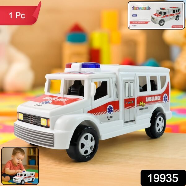 73194075-ddcc-41eb-8fad-d167c3461624.jpg Funwoods Friction Powered Ambulance Toy for Kids (1 Pc)
