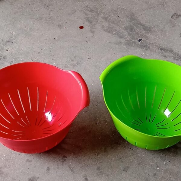 Plastic Fruits Vegetable Noodles Pasta Washing Bowl & Strainer