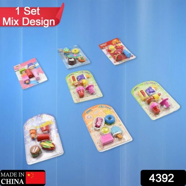 73898376-47da-48ac-a81c-53aaa5dd1c87.jpg Mix Design Fancy Erasers Set (1 Set)