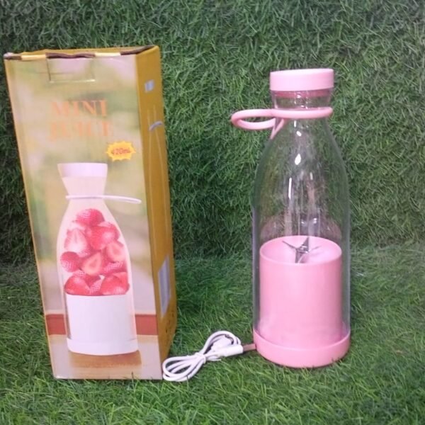 73e34f48-f786-4263-9901-d0110ac630d4_724b2251-10f5-4906-bdf6-1a90d831caa3.jpg BLENDER PORTABLE JUICER FOR SMOOTHIE 420 ML Multicolour