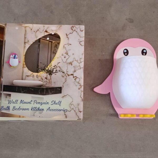 740ae738-9ca5-4530-ab1d-07897f24e132.jpg Penguin Storage Box, Wall Nightstand, Office Plastic Wall Mount