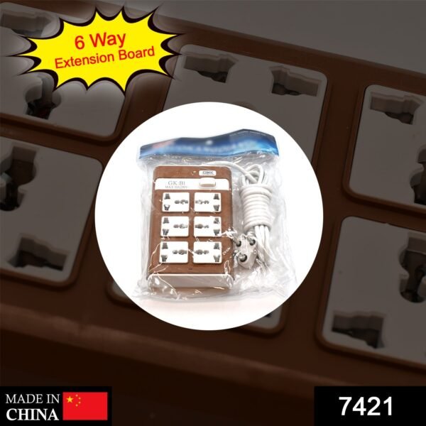 Extension Board 250V 6 Way Extension Board (10m)