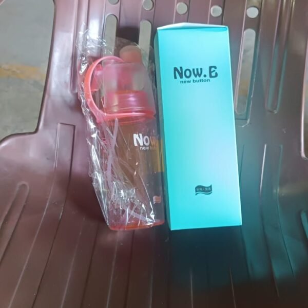 Plastic 2 In 1 Mist Spray Water Bottle (Multicolour / 600 ML / 1 Pc)