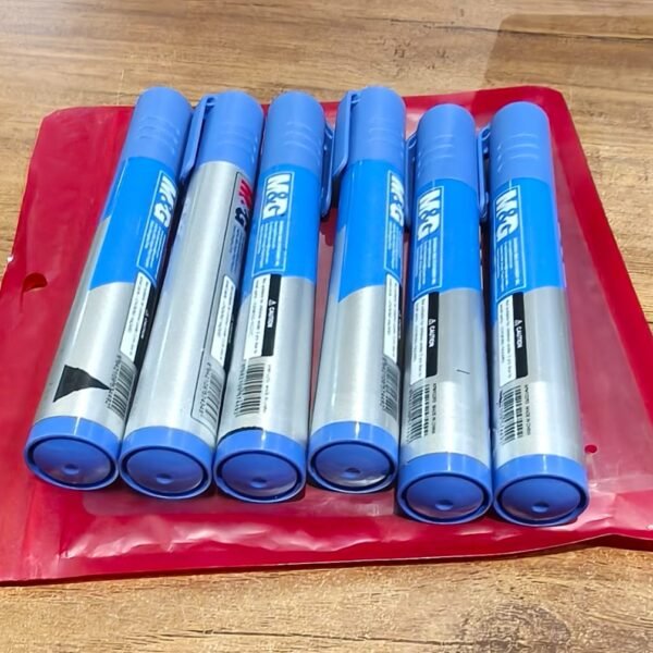 74f28e56-4c07-42f6-bfcb-5180aed4433a.jpg Premium Permanent Blue Marker Pen Set (6 Pcs Set)