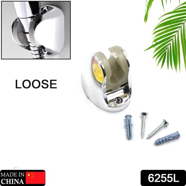 74fc6c94-831d-46cf-ac4c-519d3b243696.jpg ADJUSTABLE HAND SHOWER HOLDER FIXING SCREWS ADJUSTABLE BRACKET FOR BATHROOM (Loose)