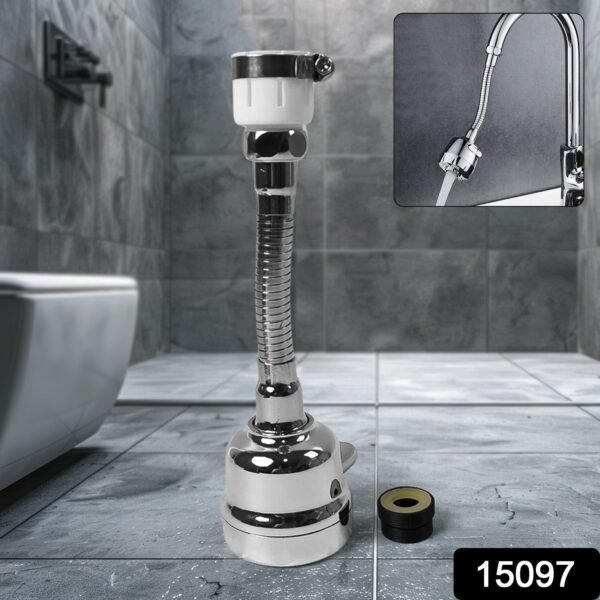 7542fb75-b7cc-4feb-84dc-bc7a66fb7b01.jpg Stainless Steel Water Faucet Sprayer Head (1 Pc / 7 Inch)