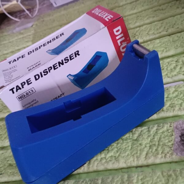 75530cfb-5f7c-4a1f-a8d0-21d60db92533.jpg Plastic Tape Dispenser Cutter for Home Office use (1 pc / Big)