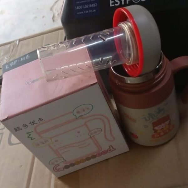 Stainless Steel Mug / Bottle Vacuum Insulated Cup Handle & Small cup (550 ML)