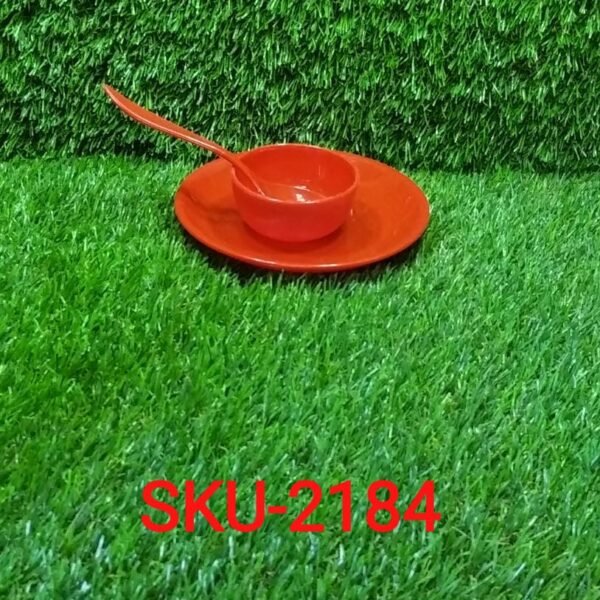 Multipurpose Snack Set 3 pcs - Spoon, Bowl and Dish