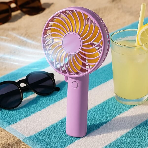 Portable Mini handy Fan & Personal Table Fan (Battery Not Include)