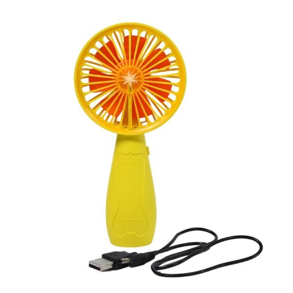 Foldable Handy Light Fan Rechargeable Mini Fan for Personal Use Hand Bar Battery Free