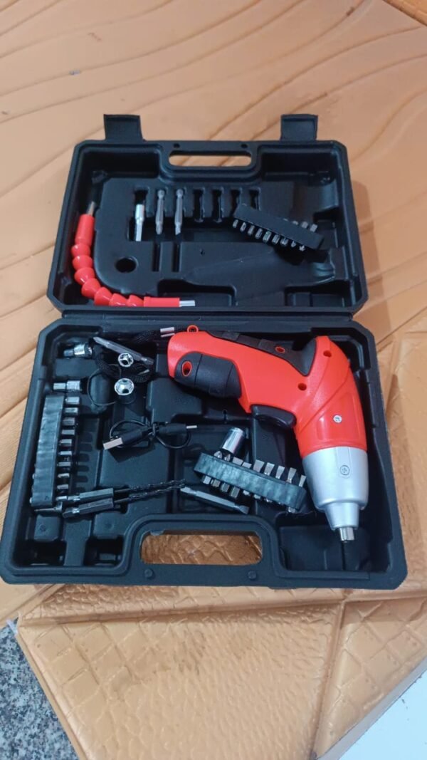 7606e0aa-1c01-4300-9d8f-8827bfafae7d.jpg Portable Electric Screwdriver Set with 45 Bits (1 Set)