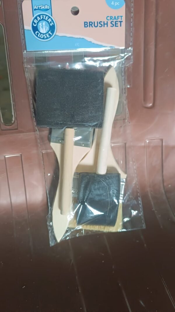 765b6fe9-d4b6-4cfa-be1c-bdb73f842815.jpg Paint Brush for Wall Painting & Foam Brush Painting Sponge Tool (4 Pcs Set)