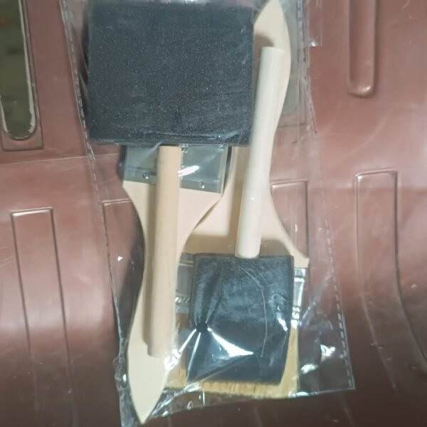 765b6fe9-d4b6-4cfa-be1c-bdb73f842815.jpg Paint Brush for Wall Painting & Foam Brush Painting Sponge Tool (4 Pcs Set)