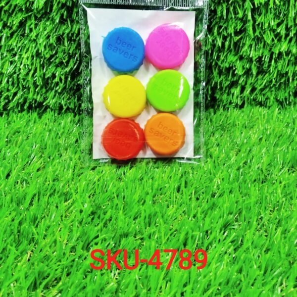Beer Savers Caps for Soda & Bottles (6-Piece)