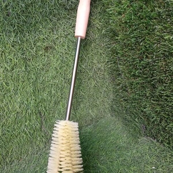 Bottle Brush with Curved Head Long Handle Washing Brush for Baby Bottles