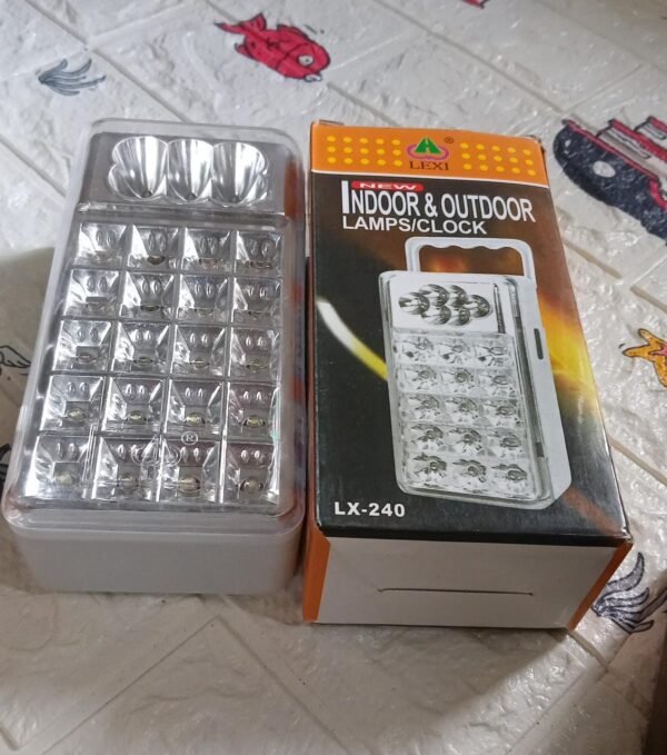 Emergency Light & Led Light & Torch & Rechargeable Light & Led (Battery Not Included)