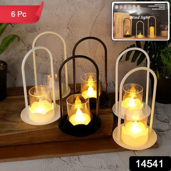 775bd388-b3c2-4ebb-adc4-12a7359e8101.jpg Decorative Wind Light Style Plastic Flameless LED Candles (6 Pc)