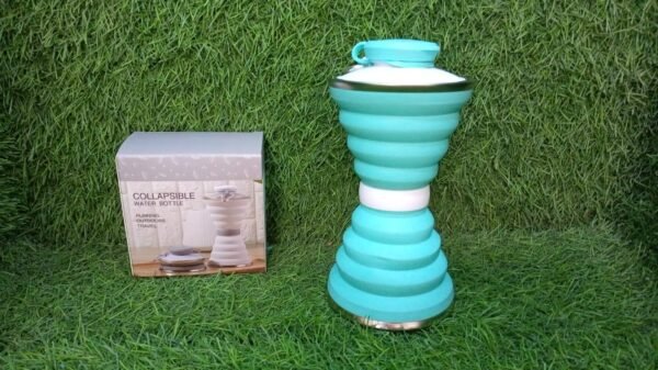 Silicone Collapsible Water Bottle for Camping & Sports (BPA Free, Leak Proof)