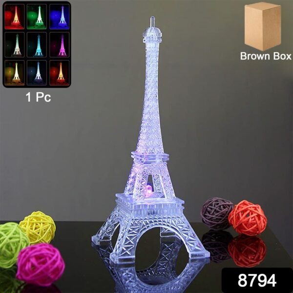 7848e8dd-1299-445b-8f1a-79b54f9f6196.jpg Eiffel Tower LED Decorative Showpiece (1 Pc)