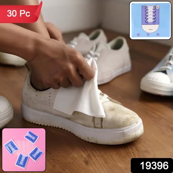 Premium Shoe Cleaning Wipes (30 Pc)