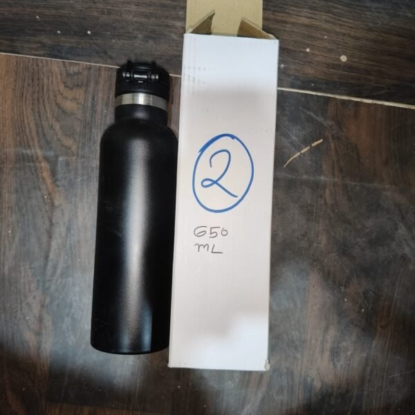 Water Bottle for Kids – Insulated Stainless Steel Bottle (650 ML / 1 Pc)