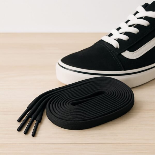 Flat Sports Shoe Laces for Men & Women Sneakers, Boots & Running Shoes (1 Pair)