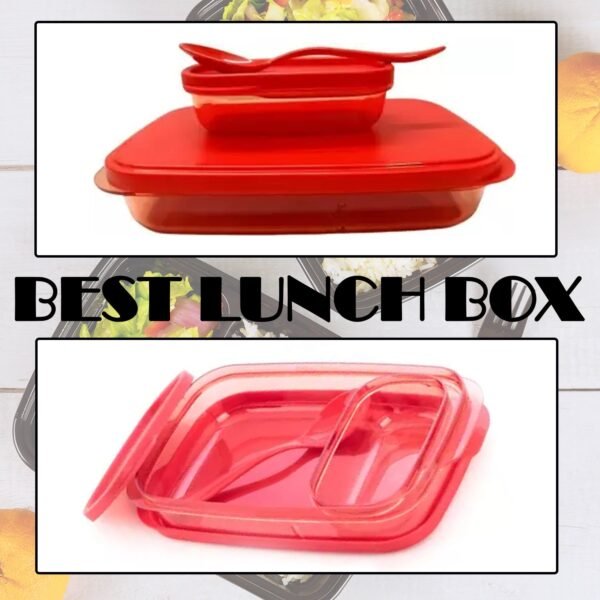 Seal Rectangular 2 Containers Lunch Box