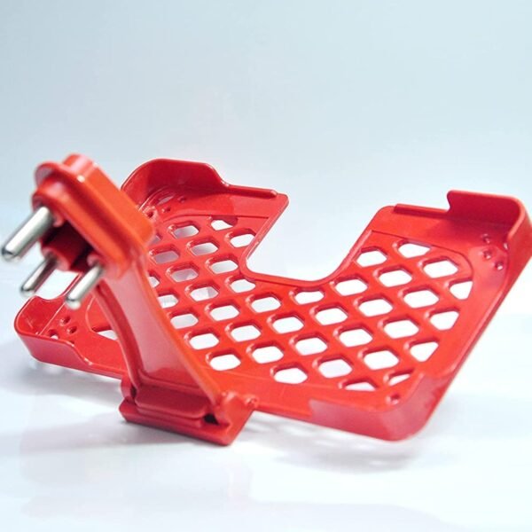 Multi-Purpose Wall Holder Stand for Mobile Charging (Red)