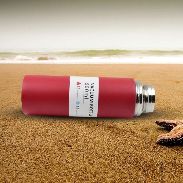 7_7d8209cf-aa8f-491a-9de4-8ea17fb9c185.jpg Stainless Steel Vacuum Insulated Water Bottle With Coffee / Tea Mug (500 ML)