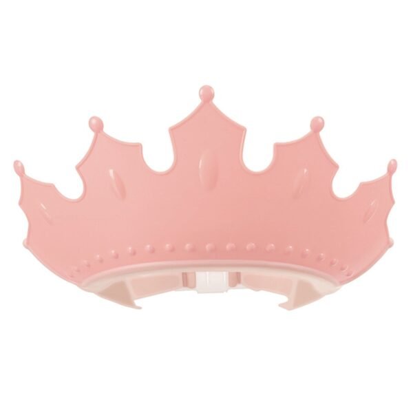 Crown Baby Shower Cap Adjustable Crown Baby Child Protection