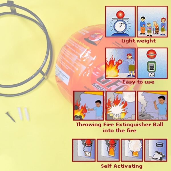 GFO (Green Fire Ball) Automatic Fire Safety Ball