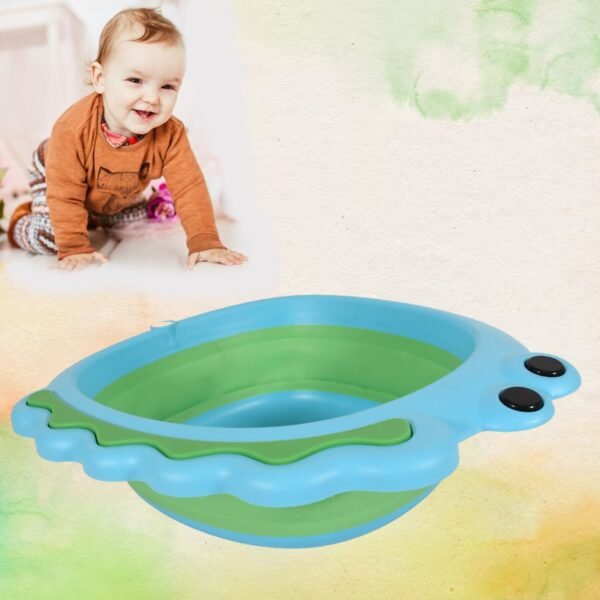 7_e45ac7b1-bb9b-4fb2-a269-8d378cf09e8d.jpg Frog Shape Foldable Baby Wash Basin – Space-Saving Face Washing Tub (33×31cm)