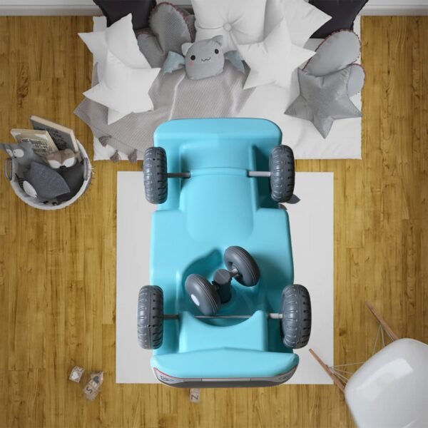 Kids City Ride-On Push Car – Backrest & Musical Horn for Toddlers (Boys & Girls)