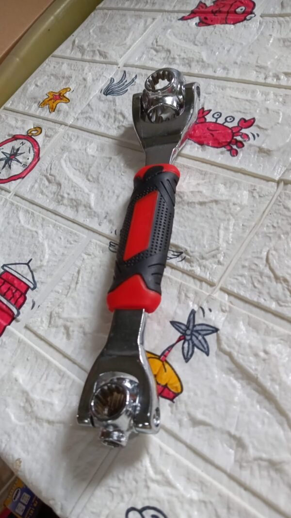 48 in 1 Wrench Swivel Head Multi Tool Spanner with Spline Bolts