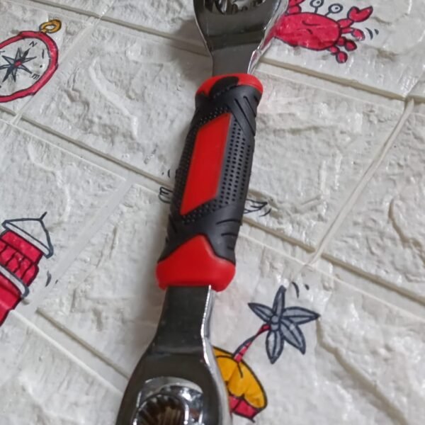 48 in 1 Wrench Swivel Head Multi Tool Spanner with Spline Bolts