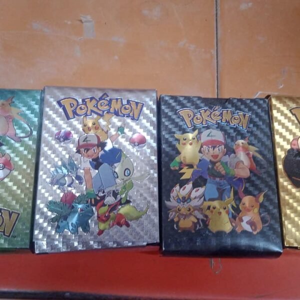 Pocket Monster Golden Trading Playing Cards (55 Pcs Set / Mix Design)