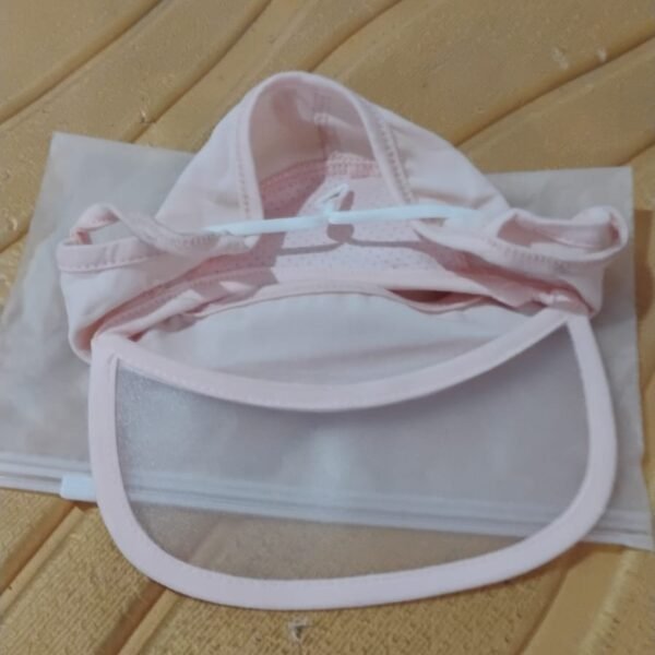 Women’s Full Face UV Protection Cap with Built-in Mask & Wide Brim Visor (1 Pc)