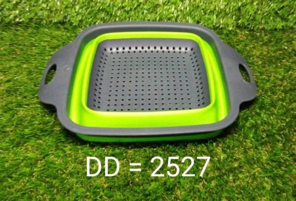 Silicone Square Plastic Folding Collapsible Durable Kitchen Sink Dish Rack