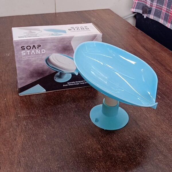 Soap Holder Stand Self Draining Soap Dish Holder Soap Box ,Sabudani (1 Pc)