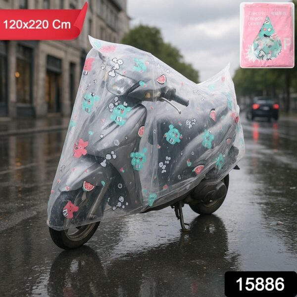7c3aa85c-f840-4222-ab4c-2e11375d686d.jpg Bicycle / Scooter / Electric-Bike Full Rain Cover 120 × 220 cm
