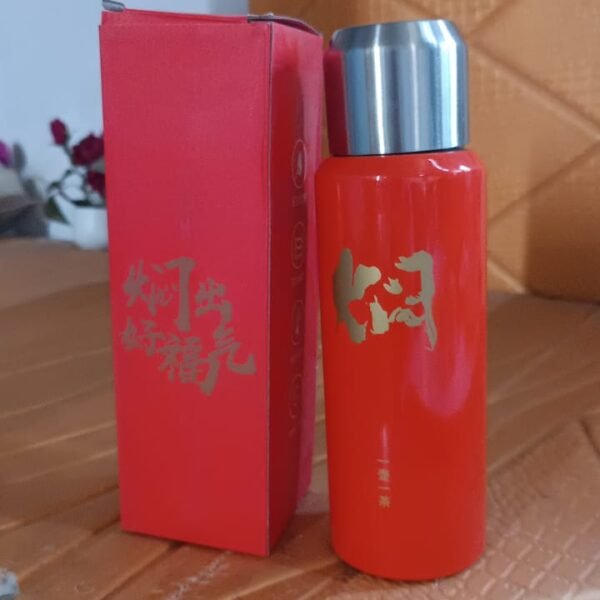 Stainless Steel Insulated Vacuum Flask Bottle (600ml) Approx